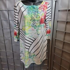 Zenergy by Chico's size 0 (XS) 3/4 sleeve top